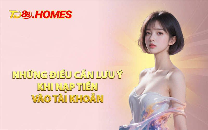 Những Điều Cần Lưu Ý Khi Nạp Tiền Vào Tài Khoản